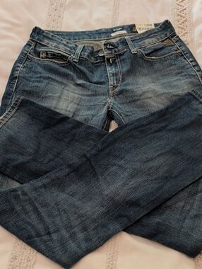 Replay Women's Washed Blue Straight Jeans
